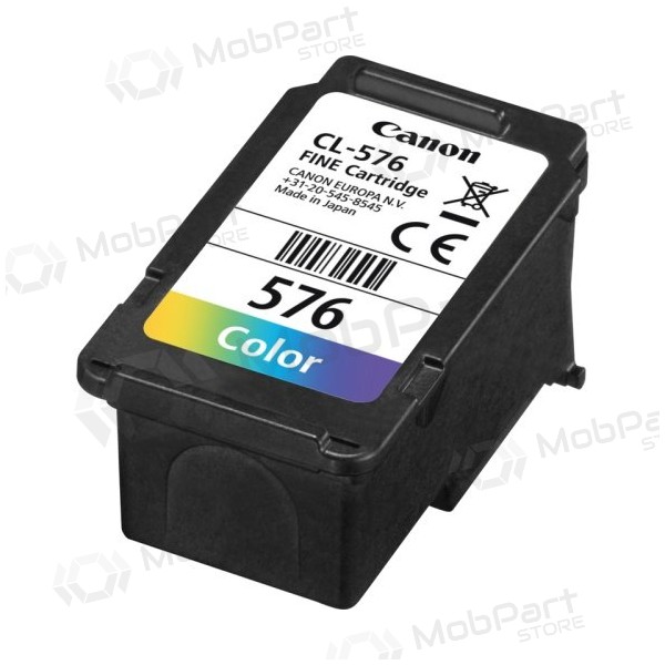 Canon CL-576 (5442C001) δοχείο μελάνης, κυανό, ματζέντα, κίτρινο