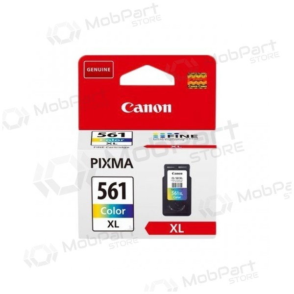 Σετ κασετών Canon CL561XL XL (3730C001) + κυανό, ματζέντα, κίτρινο δοχείο μελάνης για εκτυπωτές inkjet