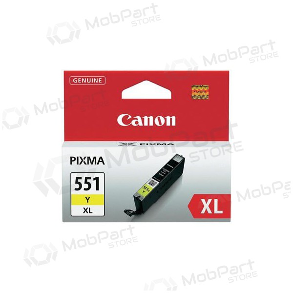 Canon CLI-551XL (6446B001), κίτρινος κασέτα για εκτυπωτές inkjet