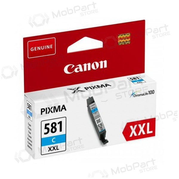 Canon CLI-581 XXL (1995C001), κυανό φυσίγγιο μελάνης για εκτυπωτές inkjet