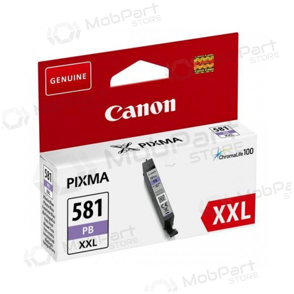 Canon CLI-581 XXL (1999C001), φωτογραφική κυανή κασέτα για εκτυπωτές inkjet