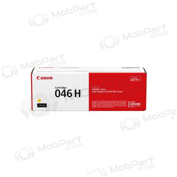 Canon CRG 046 HC (1251C002), κίτρινη κασέτα για εκτυπωτές λέιζερ, 5000 σελ.