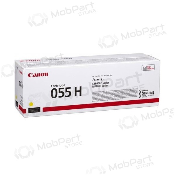 Canon CRG 055H (3017C002) κίτρινο τόνερ για εκτυπωτές λέιζερ, 5900 σελ.