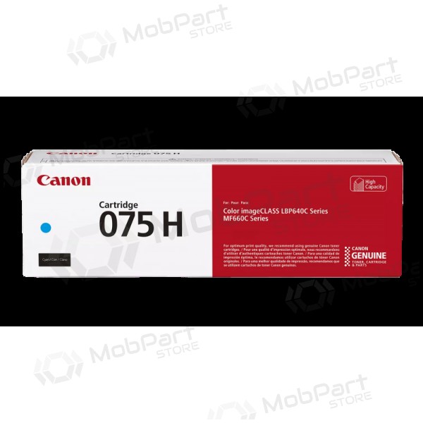 Canon CRG 075H C (6368C002) Κασέτα λέιζερ, Κυανό