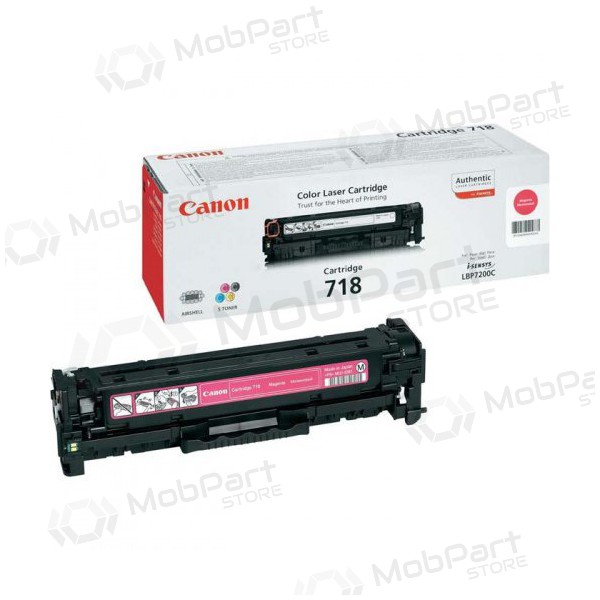 Canon CRG 718 (2660B002) πορφυρή κασέτα για εκτυπωτές λέιζερ, 2900 σελ.