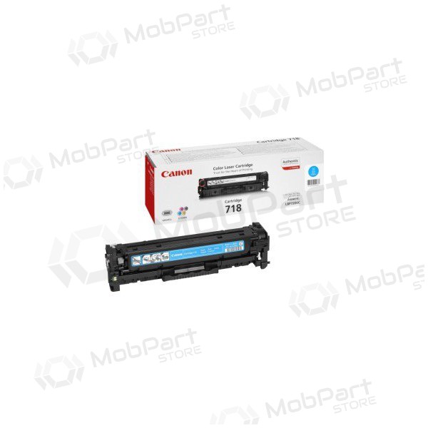 Canon CRG 718 (2661B002) κυανή κασέτα για εκτυπωτές λέιζερ, 2900 σελ.