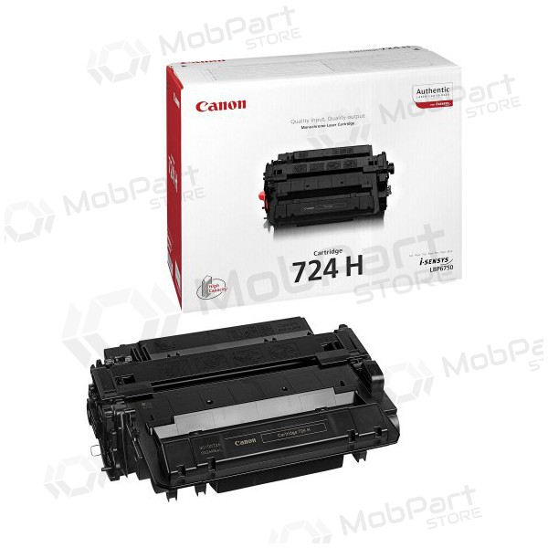 Canon CRG 724H (3482B002) (3482B011) μαύρος κασέτα για εκτυπωτές λέιζερ, 12500 σελίδες.