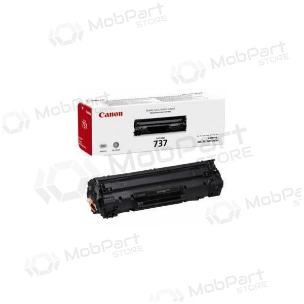 Canon CRG 737 (9435B002) μαύρη κασέτα για εκτυπωτές λέιζερ, 2100 σελ.