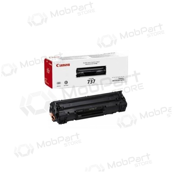 Canon CRG 737 (9435B002) κασέτα λέιζερ, μαύρη (SPEC)