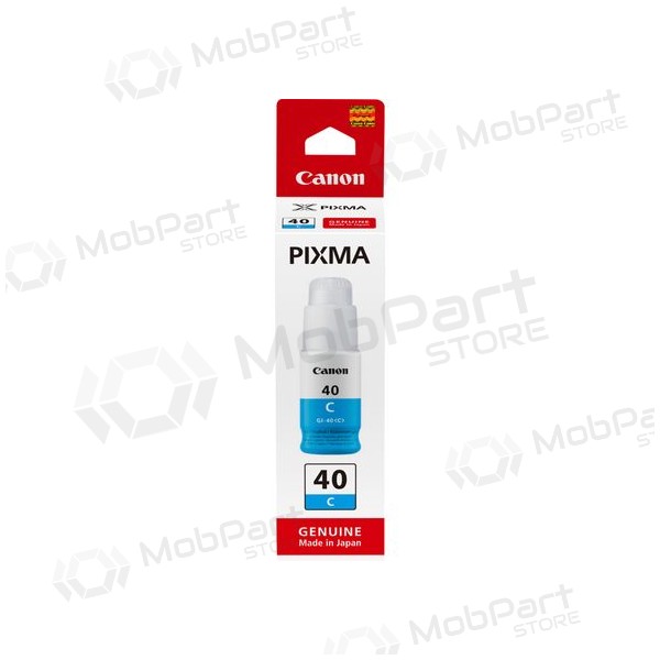 Canon GI-40C (3400C001) Μπουκάλι αναπλήρωσης μελάνης, Κυανό
