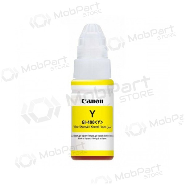 Canon GI-490 μελάνι αναπλήρωσης - 0666C001, κίτρινη κασέτα για εκτυπωτές inkjet