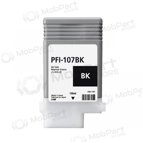 Canon PFI-107BK (6705B001) δοχείο μελάνης, μαύρο (SPEC)