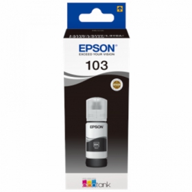 Epson 103 EcoTank (C13T00S14A), μαύρη κασέτα για εκτυπωτές inkjet, 65 ml
