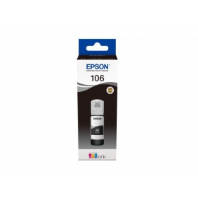 Epson 106 (C13T00R140) Φωτογραφικό Μαύρο Μελάνι 70ml για Inkjet Εκτυπωτές