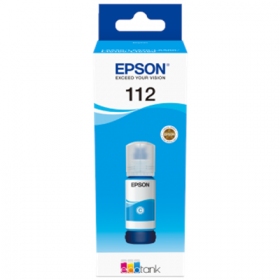Epson 112 EcoTank (C13T06C24A) Μπουκάλι αναπλήρωσης μελανιού, Κυανό