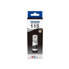 Epson 115 EcoTank (C13T07C14A) Μπουκάλι αναπλήρωσης μελάνης, Μαύρο