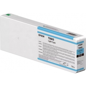 Epson T55K5 (C13T55K500) 700 ml δοχείο μελάνης, ανοιχτό κυανό