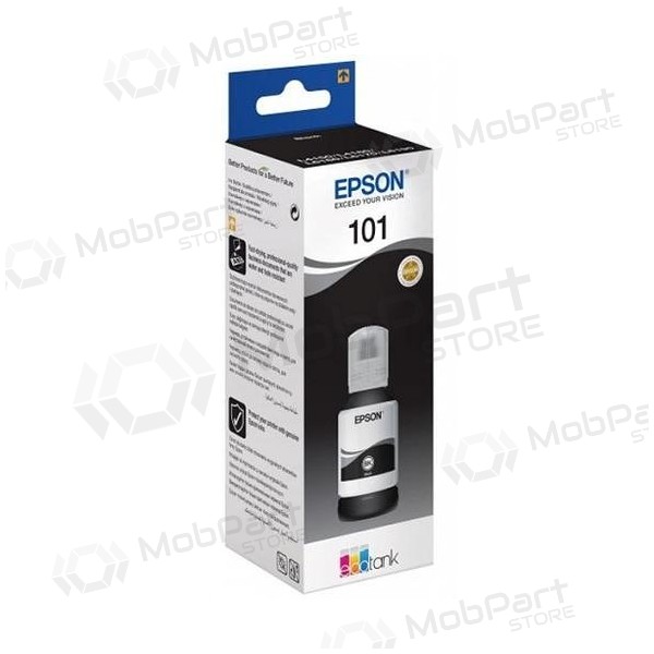 Epson 101 EcoTank (C13T03V14A) Μπουκάλι αναπλήρωσης μελάνης, Μαύρο