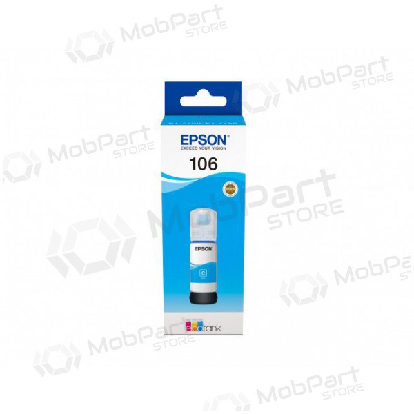 Epson 106 (C13T00R240), κυανό μελάνι για εκτυπωτές inkjet, 70 ml