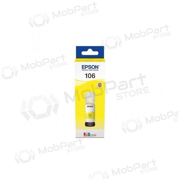 Epson 106 (C13T00R440), κίτρινο δοχείο μελάνης για εκτυπωτές inkjet, 70 ml
