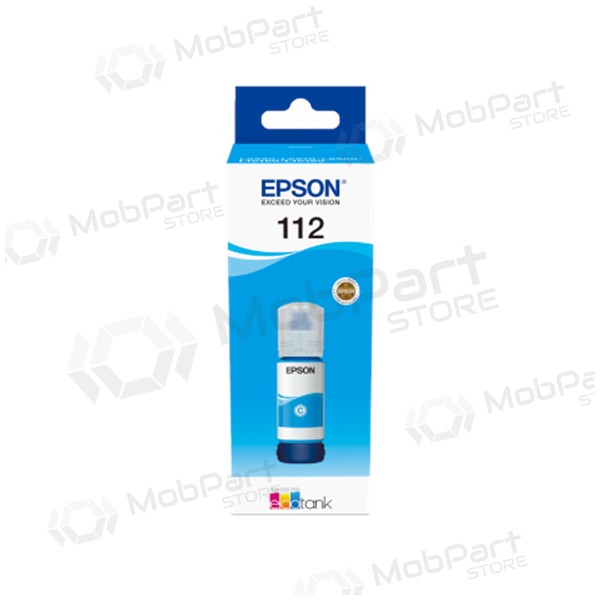 Epson 112 EcoTank (C13T06C24A) Μπουκάλι αναπλήρωσης μελανιού, Κυανό