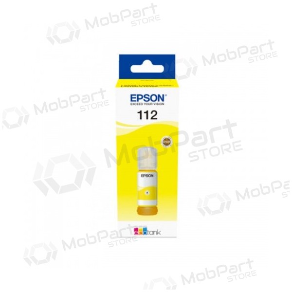 Epson 112 EcoTank (C13T06C44A) Μπουκάλι αναπλήρωσης μελανιού, Κίτρινο