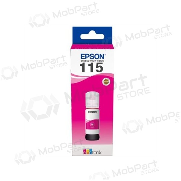 Epson 115 EcoTank (C13T07D34A) μπουκάλι αναπλήρωσης μελάνης, ματζέντα