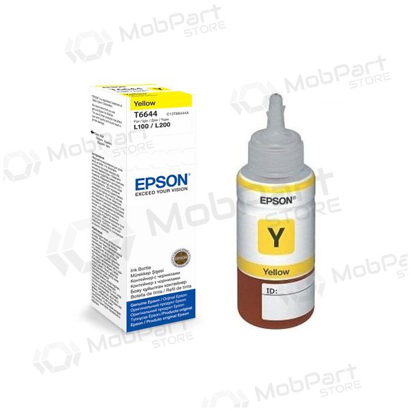 Epson (C13T66444A), κίτρινο μελάνι για εκτυπωτές inkjet