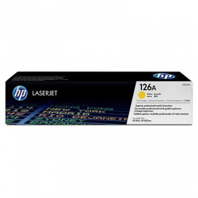 HP 126A (CE312A), κίτρινος κασέτα για εκτυπωτές λέιζερ, 1000 σελίδες.