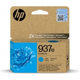 HP 937e EvoMore (4S6W6NE) δοχείο μελάνης, κυανό