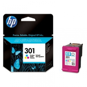 HP No.301 (CH562EE), τρίχρωμη κασέτα μελάνης inkjet, 165 σελ.
