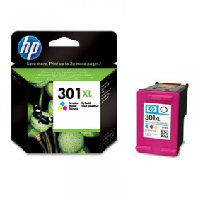HP No.301 XL (CH564EE), trispalvė κασέτα για εκτυπωτές inkjet, 330 σελίδες.