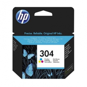 HP No.304 (N9K05AE), τρίχρωμη κασέτα για εκτυπωτές inkjet, 100 σελ.