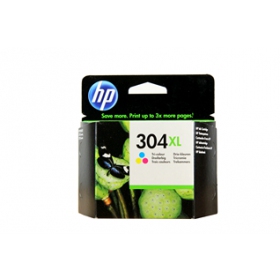 HP No.304 XL (N9K07AE), τρίχρωμη κασέτα για εκτυπωτές inkjet, 300 σελ.