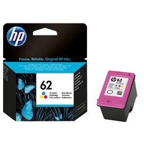 HP No.62 (C2P06AE), τρίχρωμη κασέτα για εκτυπωτές inkjet, 165 σελ.