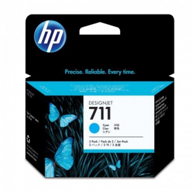 HP No.711 (CZ130A), κυανή κασέτα για εκτυπωτές inkjet