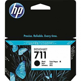 HP No.711 LC (CZ129A), μαύρη κασέτα για εκτυπωτές inkjet