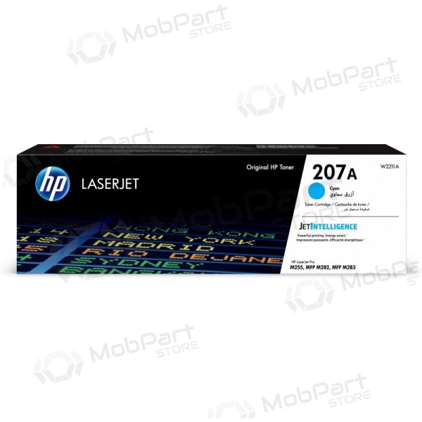 HP 207A (W2211A) κασέτα λέιζερ, κυανό