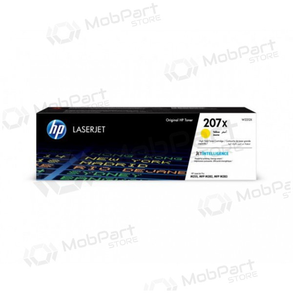 Τόνερ HP 207X W2212X, κίτρινο, για εκτυπωτές λέιζερ