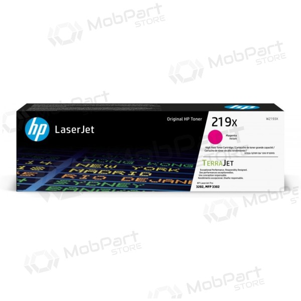 HP 219X (W2193X) κασέτα λέιζερ, ματζέντα