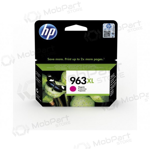 HP (3JA28AE, 963XL), φυσίγγιο μελάνης ματζέντα για εκτυπωτές inkjet, 1600 σελ.
