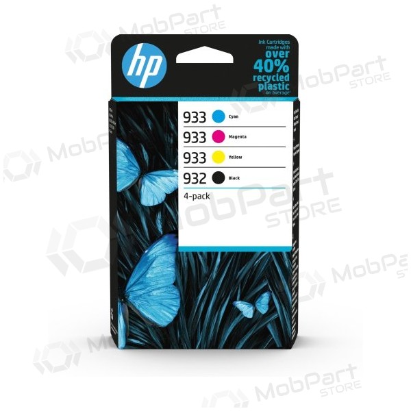 HP 932/933 4-pack (6ZC71AE) Σετ δοχείων μελάνης, BK/C/M/Y