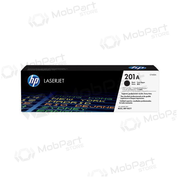 HP No.201A (CF400A), μαύρος κασέτα για εκτυπωτές λέιζερ, 1420 σελίδες.