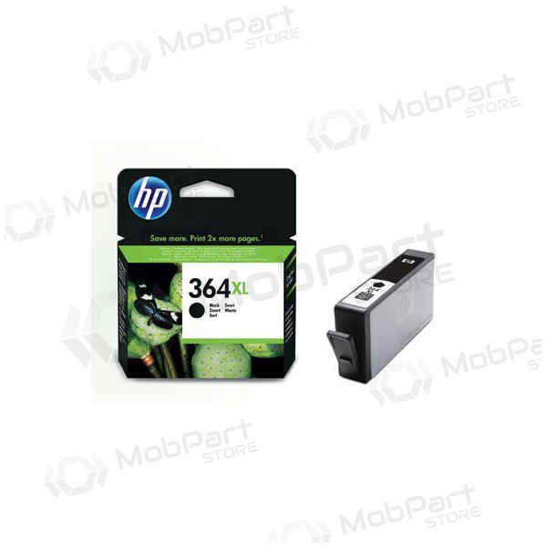 HP No.364 XL (CN684EE) (alt : CB321EE), μαύρος κασέτα για εκτυπωτές inkjet, 550 σελίδες.