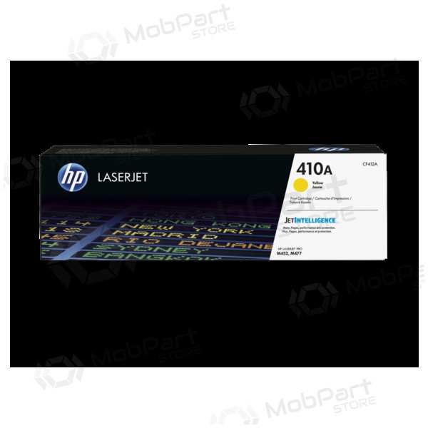 HP No.410A (CF412A), κίτρινη κασέτα για εκτυπωτές λέιζερ, 2300 σελ.