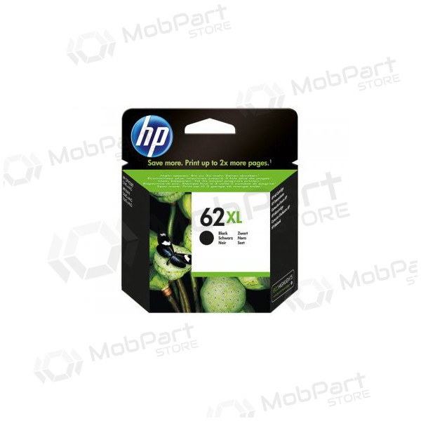 HP No.62XL (C2P05AE), μαύρος κασέτα για εκτυπωτές inkjet, 600 σελίδες.