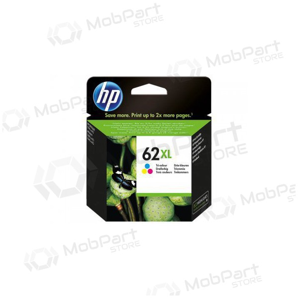 - HP No.62XL (C2P07AE), τρίχρωμη κασέτα για εκτυπωτές inkjet, 415 σελ.