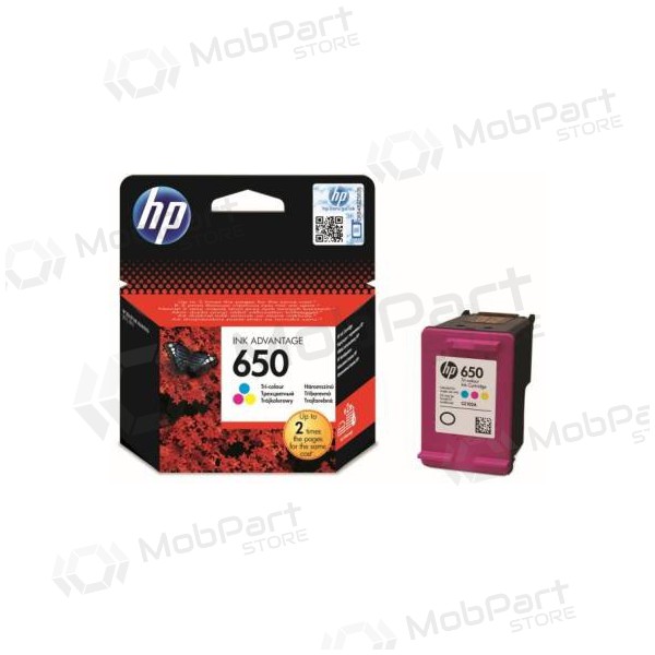 HP No.650 (CZ102AE), τριχρωμία κασέτα για εκτυπωτές inkjet