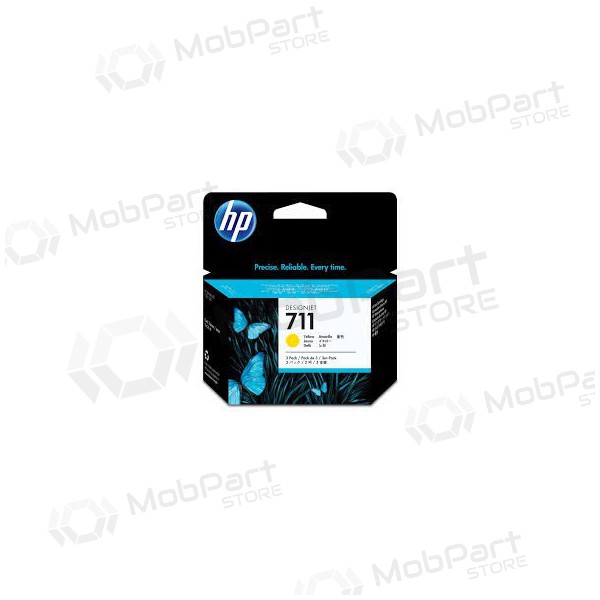 HP No.711 (CZ136A), κίτρινος κασέτα για εκτυπωτές inkjet