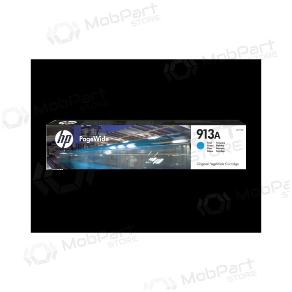 HP No.913A (F6T77AE), μπλε δοχείο μελάνης για εκτυπωτές inkjet, 3000 σελίδες